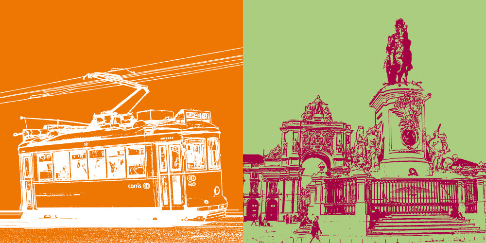 Leinwandbild Classics - Portugal - Lissabon - 077-04