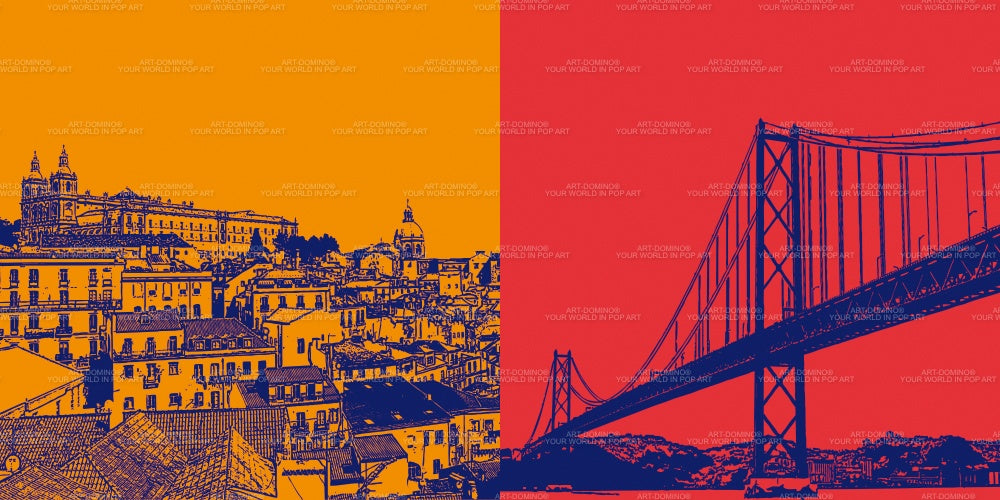 Leinwandbild Classics - Portugal - Lissabon - 077-05
