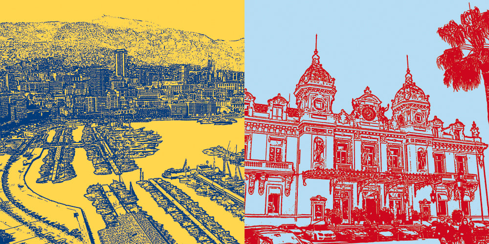 Leinwandbild Classics - Monaco - 079-02