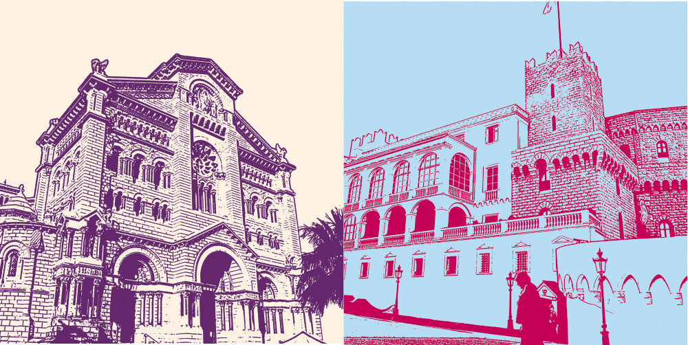 Leinwandbild Classics - Monaco - 079-03