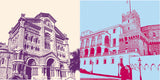 Leinwandbild Classics - Monaco - 079-03