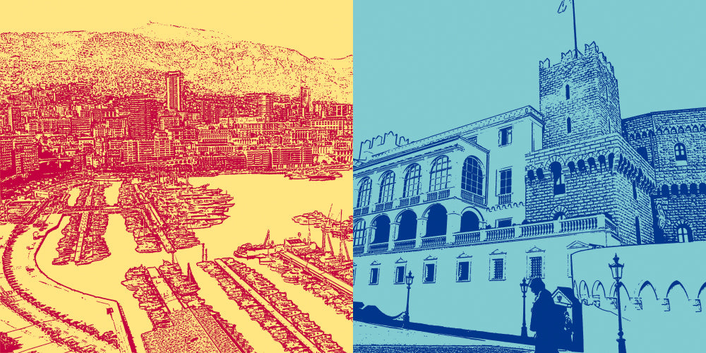 Leinwandbild Classics - Monaco - 079-07