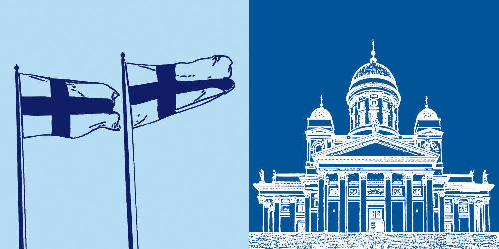 Leinwandbild Classics - Finnland - Helsinki - 082-01