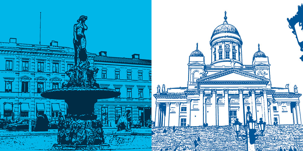 Leinwandbild Classics - Finnland - Helsinki - 082-02