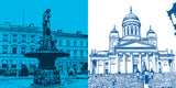Leinwandbild Classics - Finnland - Helsinki - 082-02