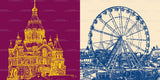 Leinwandbild Classics - Finnland - Helsinki - 082-04