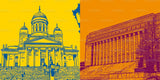 Leinwandbild Classics - Finnland - Helsinki - 082-07