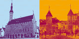 Leinwandbild Classics - Estland - Tallinn - 084-01