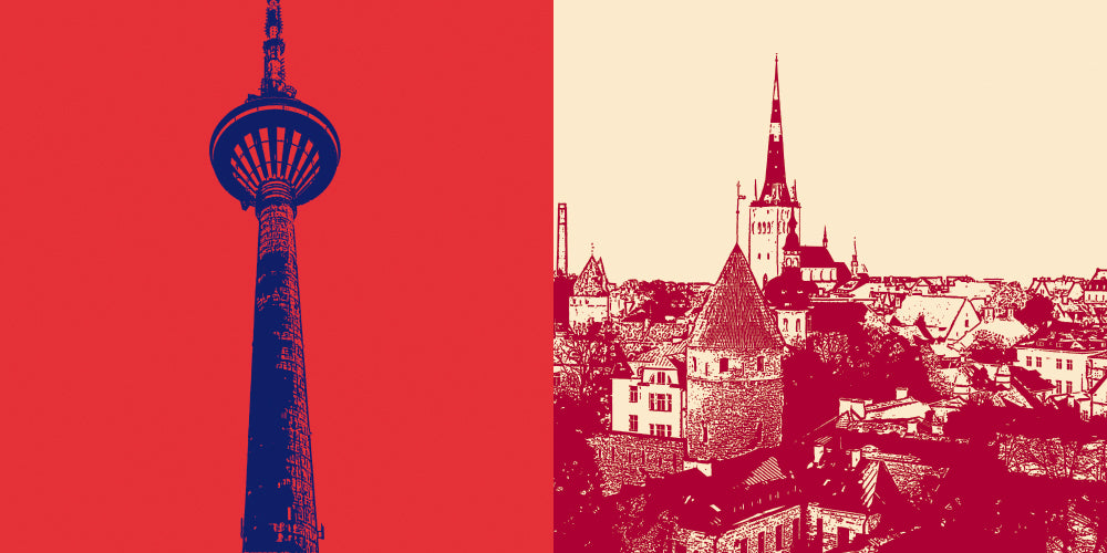 Leinwandbild Classics - Estland - Tallinn - 084-02