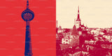 Leinwandbild Classics - Estland - Tallinn - 084-02