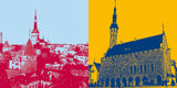 Leinwandbild Classics - Estland - Tallinn - 084-06