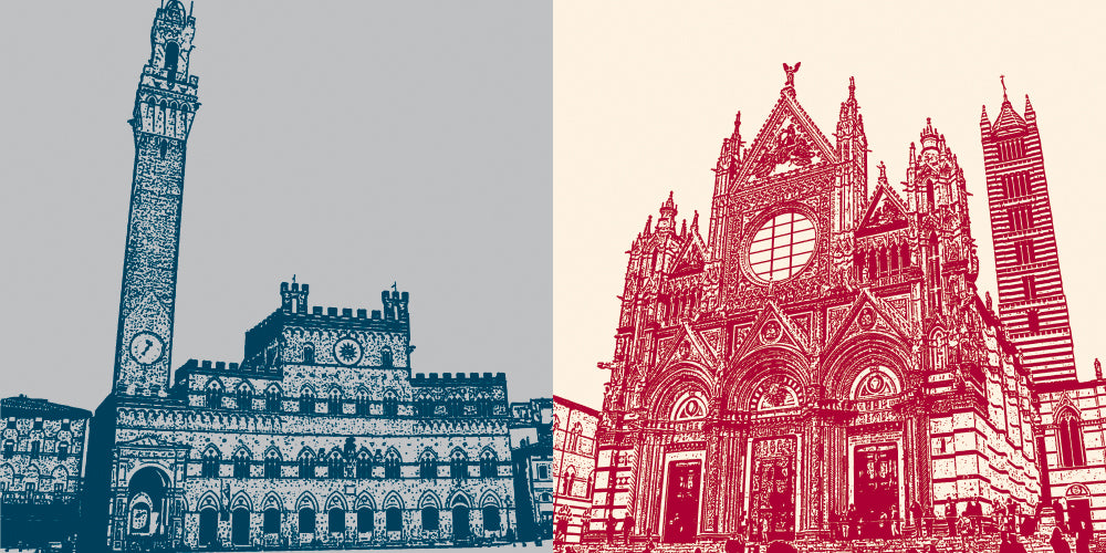 Leinwandbild Classics - Italien - Siena - 086-03