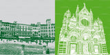 Leinwandbild Classics - Italien - Siena - 086-06
