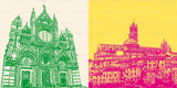 Leinwandbild Classics - Italien - Siena - 086-11
