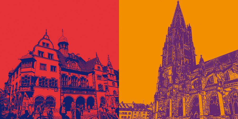 Leinwandbild Classics - Deutschland - Freiburg - 087-01