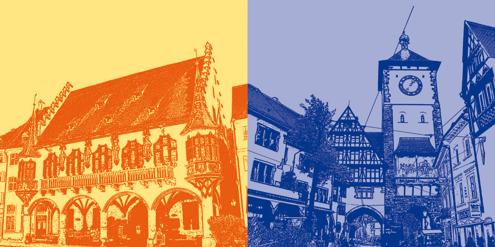 Leinwandbild Classics - Deutschland - Freiburg - 087-02