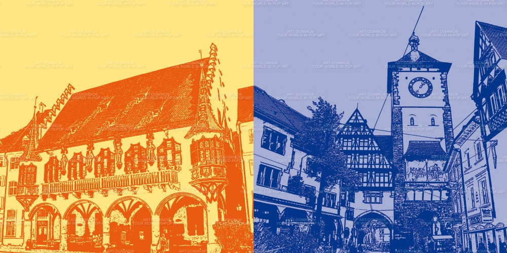 Leinwandbild Classics - Deutschland - Freiburg - 087-02