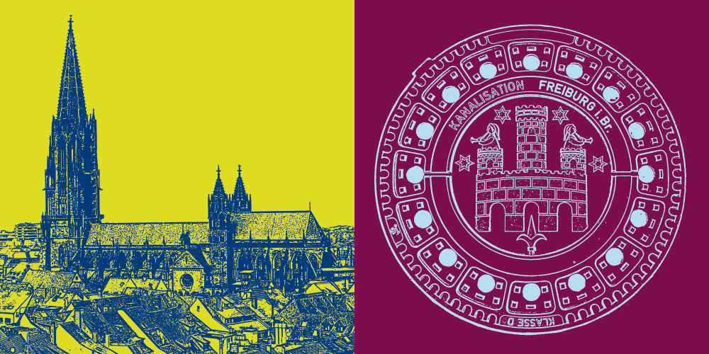 Leinwandbild Classics - Deutschland - Freiburg - 087-03