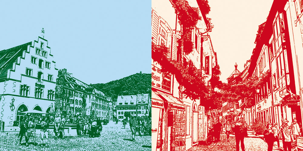 Leinwandbild Classics - Deutschland - Freiburg - 087-05