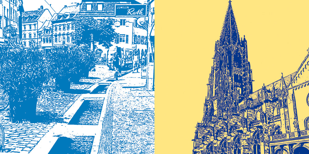 Leinwandbild Classics - Deutschland - Freiburg - 087-06