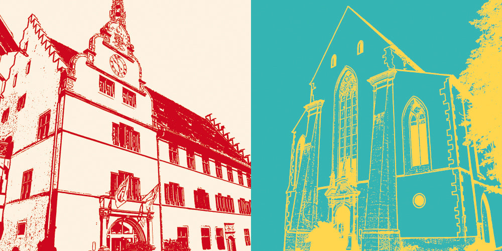 Leinwandbild Classics - Deutschland - Freiburg - 087-07