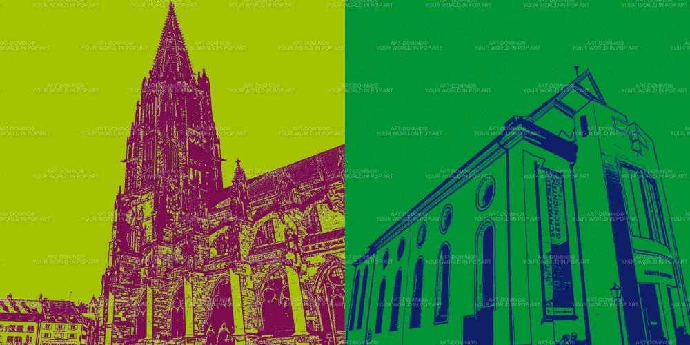 Leinwandbild Classics - Deutschland - Freiburg - 087-09