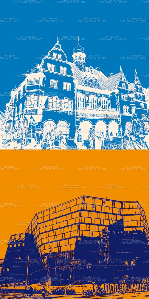 Leinwandbild Classics - Deutschland - Freiburg - 087-13