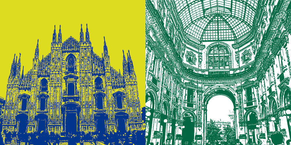 Leinwandbild Classics - Italien - Mailand - 088-01