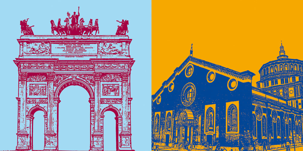 Leinwandbild Classics - Italien - Mailand - 088-02