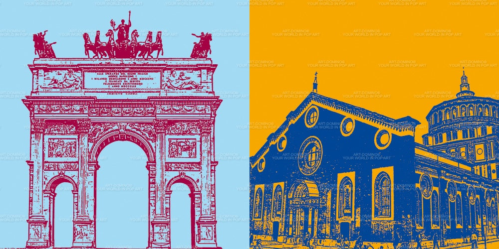 Leinwandbild Classics - Italien - Mailand - 088-02