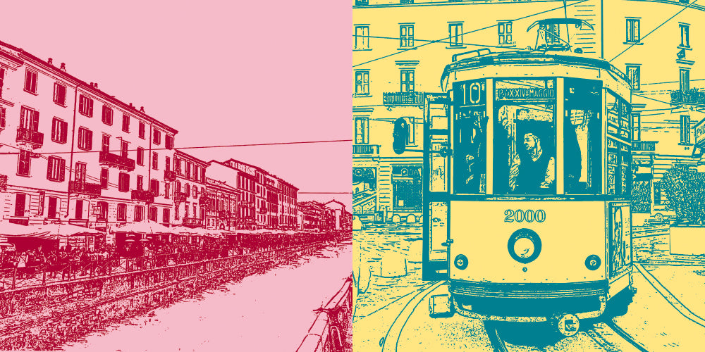 Leinwandbild Classics - Italien - Mailand - 088-04