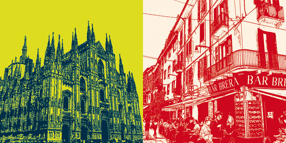 Leinwandbild Classics - Italien - Mailand - 088-05