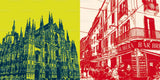 Leinwandbild Classics - Italien - Mailand - 088-05