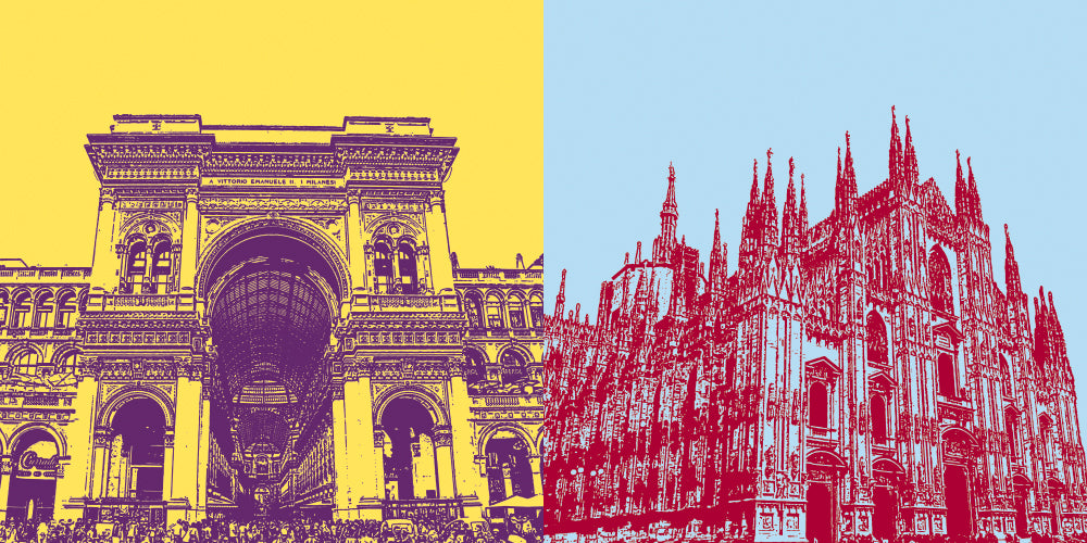 Leinwandbild Classics - Italien - Mailand - 088-06