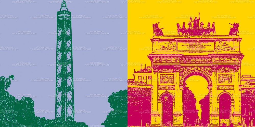 Leinwandbild Classics - Italien - Mailand - 088-07