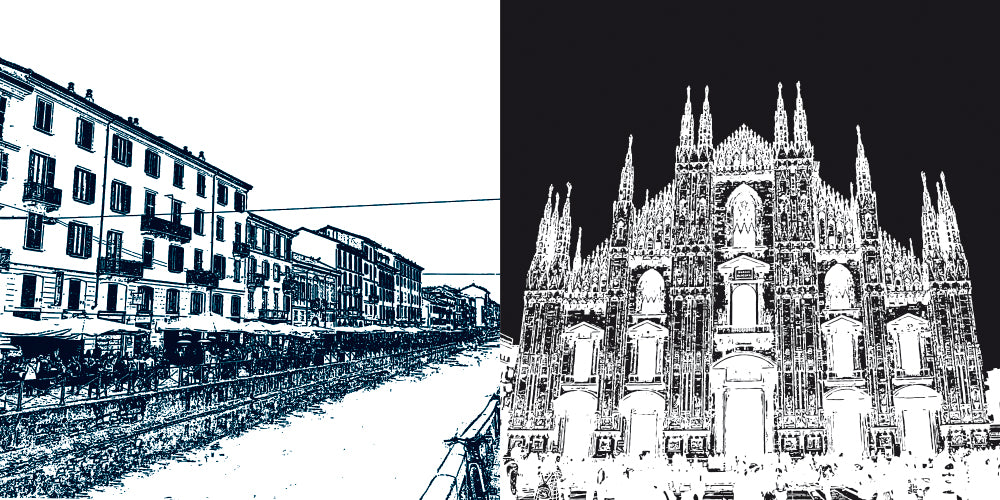 Leinwandbild Classics - Italien - Mailand - 088-08