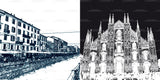 Leinwandbild Classics - Italien - Mailand - 088-08