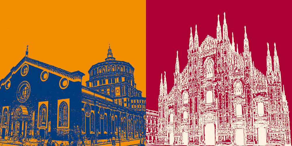 Leinwandbild Classics - Italien - Mailand - 088-09