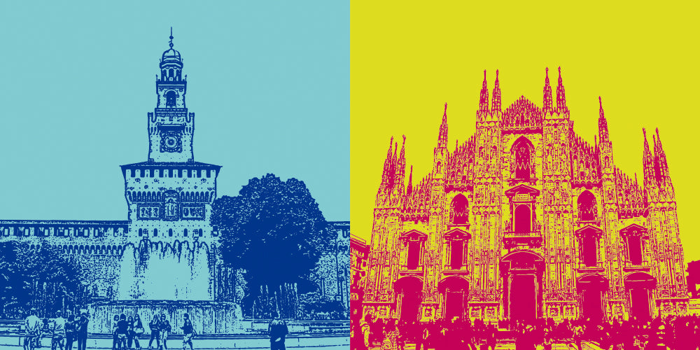 Leinwandbild Classics - Italien - Mailand - 088-10