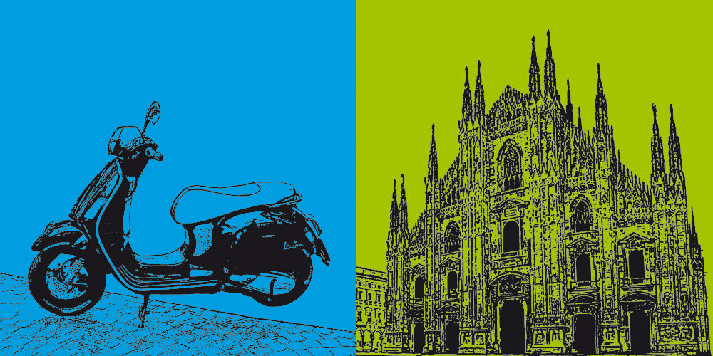 Leinwandbild Classics - Italien - Mailand - 088-11