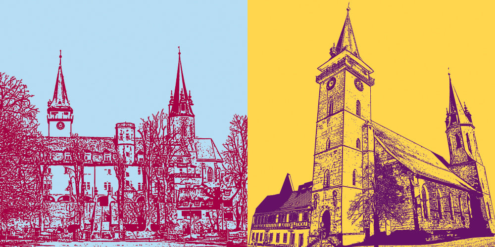 Leinwandbild Classics - Deutschland - Öhringen - 089-02