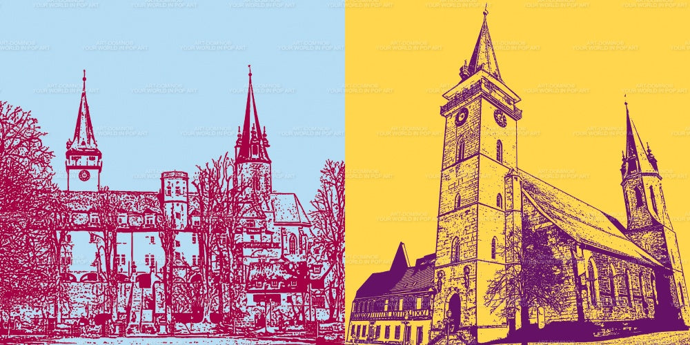 Leinwandbild Classics - Deutschland - Öhringen - 089-02