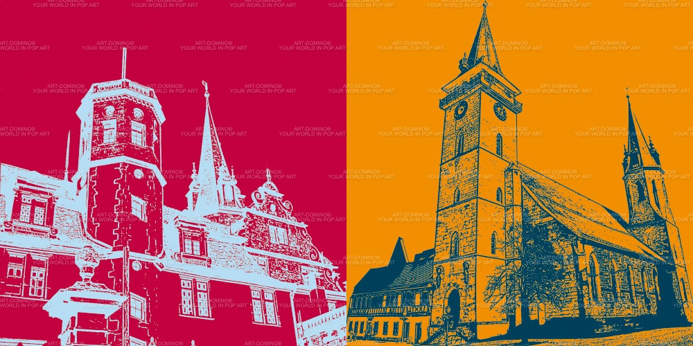 Leinwandbild Classics - Deutschland - Öhringen - 089-03