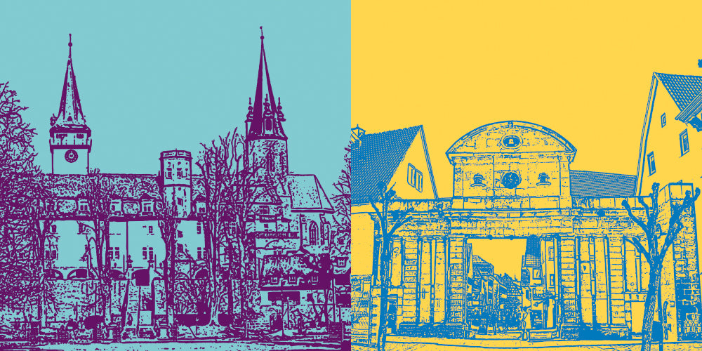 Leinwandbild Classics - Deutschland - Öhringen - 089-04