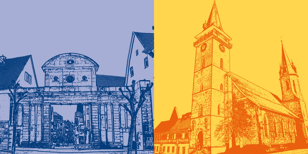 Leinwandbild Classics - Deutschland - Öhringen - 089-06