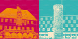 Tableau sur toile Classiques - Allemagne - Heilbronn - 090-04