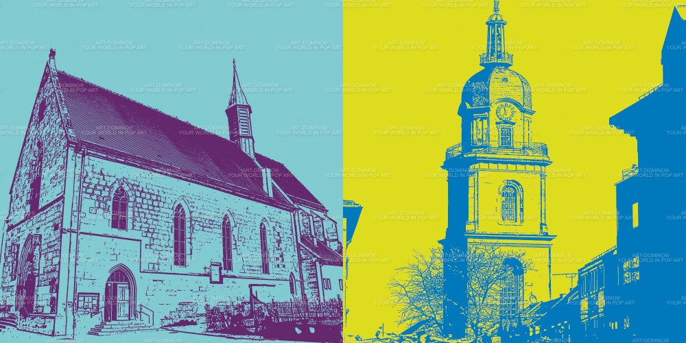 Tableau sur toile Classiques - Allemagne - Heilbronn - 090-07