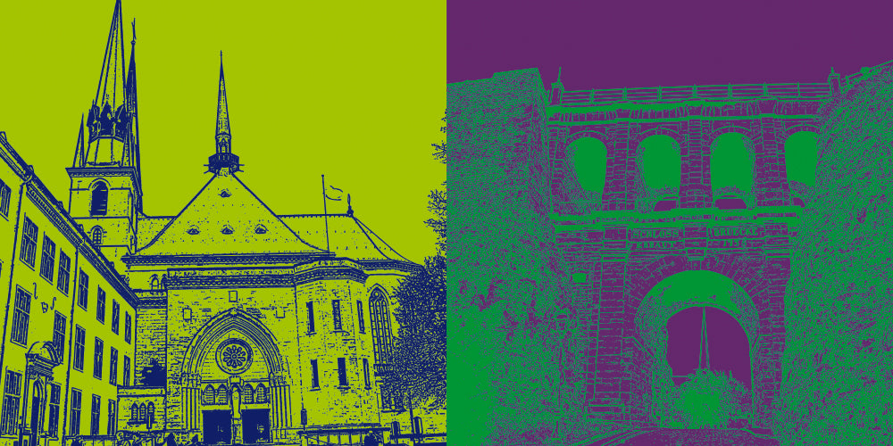 Leinwandbild Classics - Luxemburg - 091-02