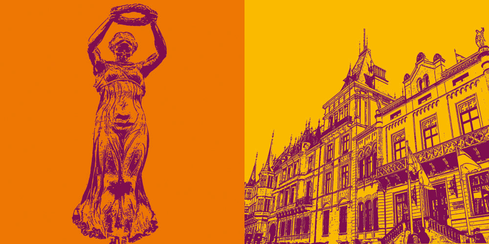 Leinwandbild Classics - Luxemburg - 091-03