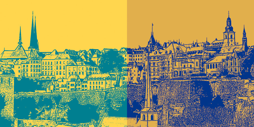 Leinwandbild Classics - Luxemburg - 091-07